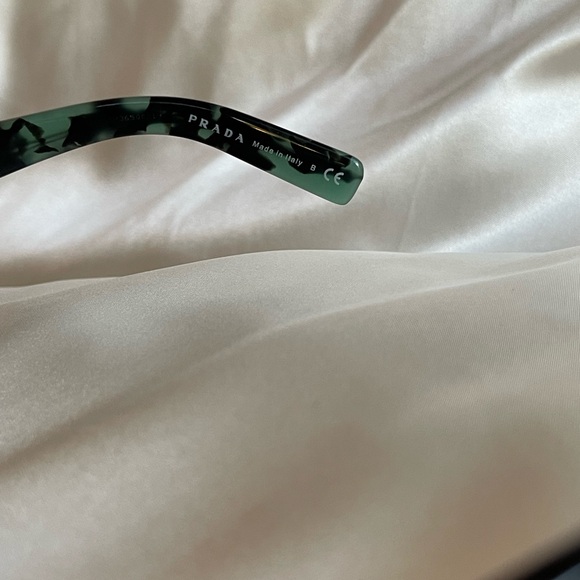 Prada Polarized Sunglasses, 58mm Aviator Style, Never worn. Comes with case. - Picture 4 of 5